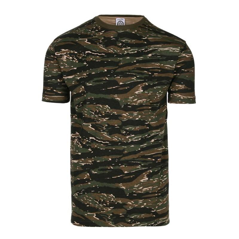 Fostex - T shirt Tigerstripe Camouflage